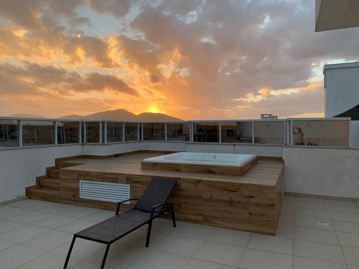 Bela Cobertura Com Vista Para O Mar Florianópolis Exteriör bild