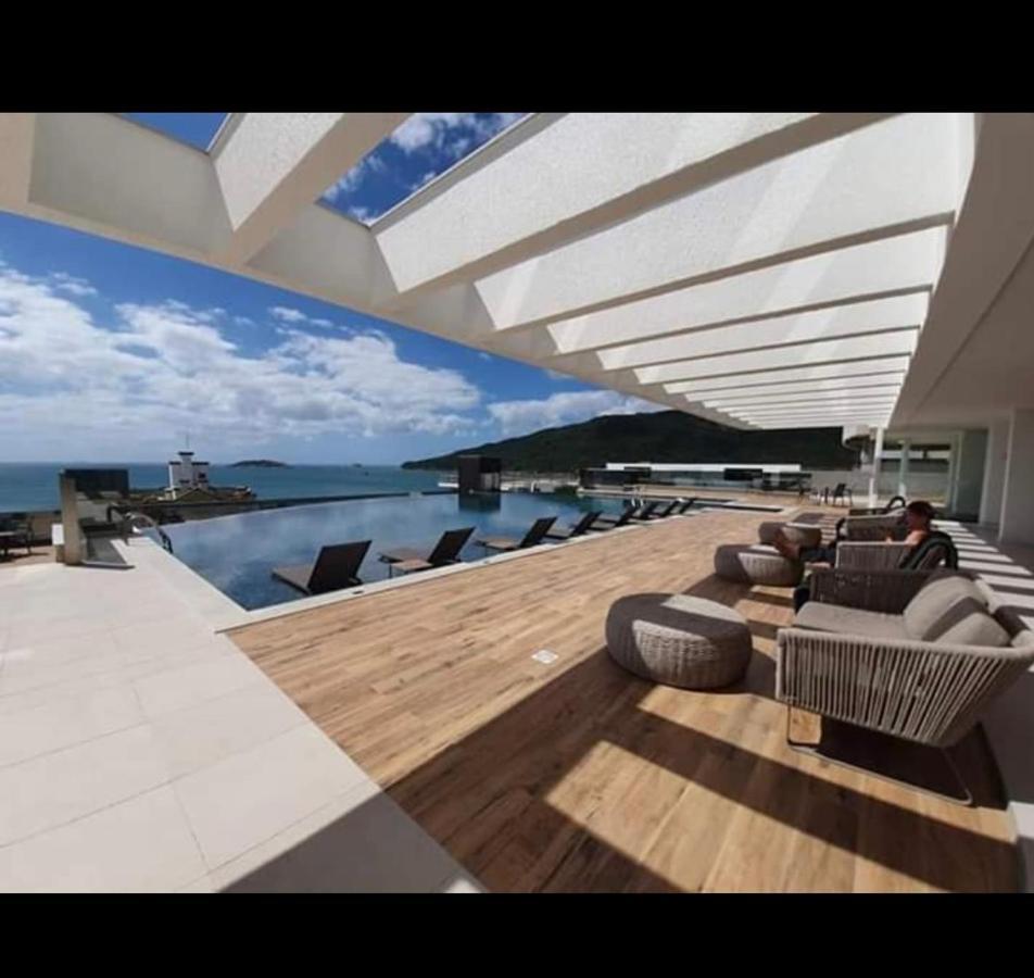 Bela Cobertura Com Vista Para O Mar Florianópolis Exteriör bild