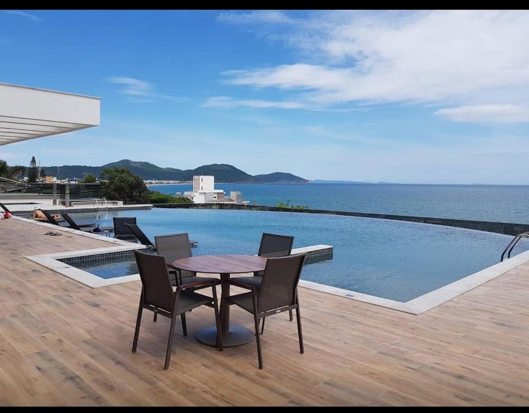 Bela Cobertura Com Vista Para O Mar Florianópolis Exteriör bild