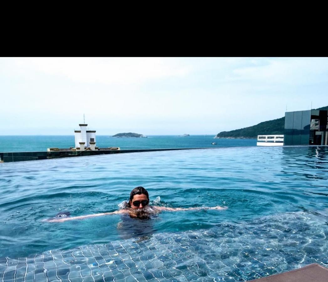 Bela Cobertura Com Vista Para O Mar Florianópolis Exteriör bild