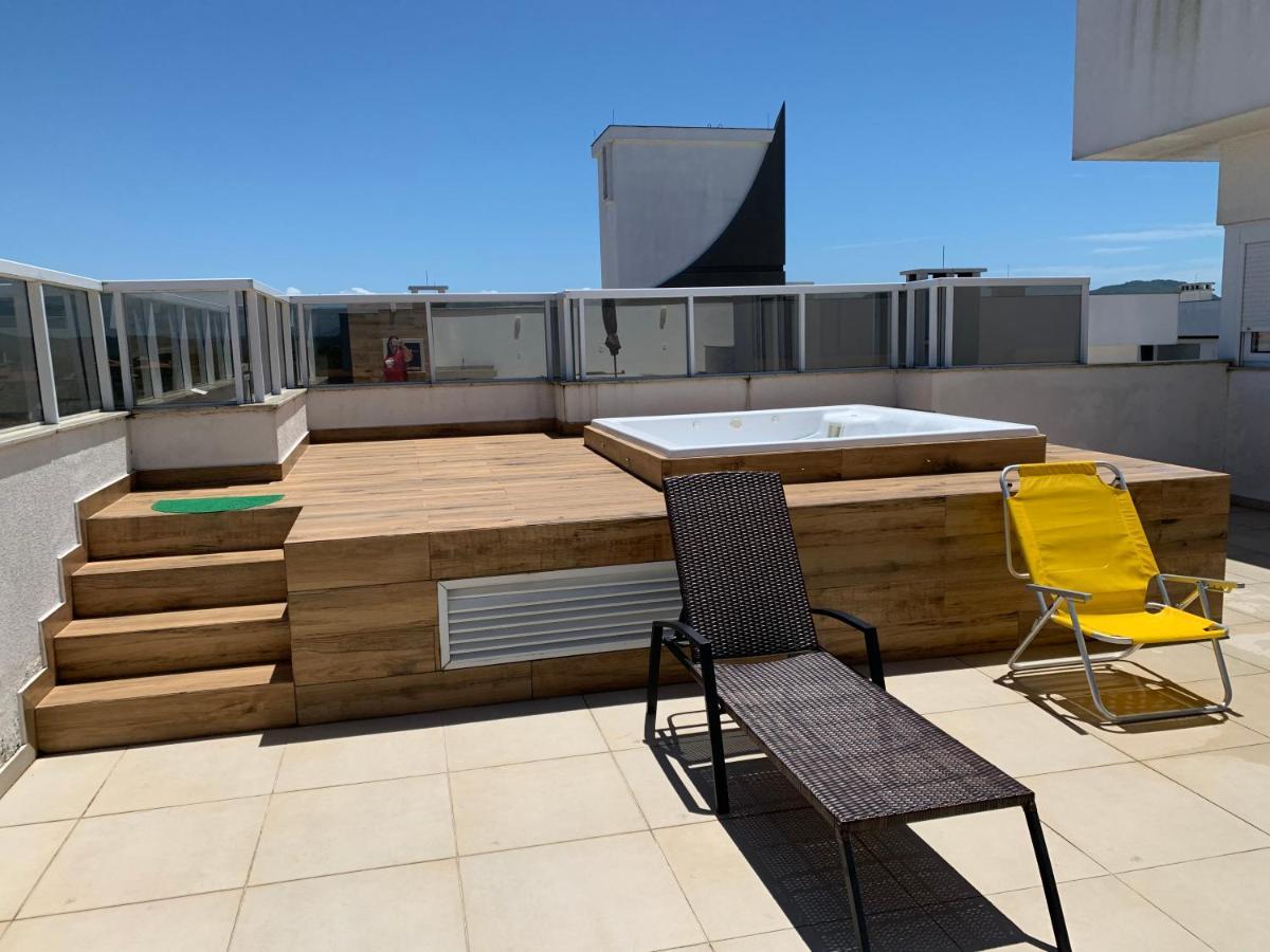 Bela Cobertura Com Vista Para O Mar Florianópolis Exteriör bild