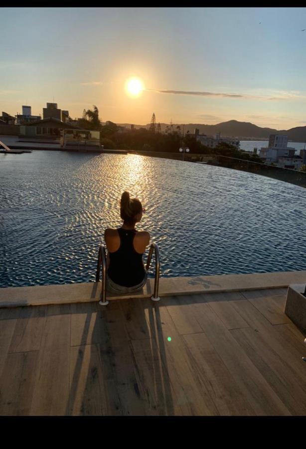 Bela Cobertura Com Vista Para O Mar Florianópolis Exteriör bild